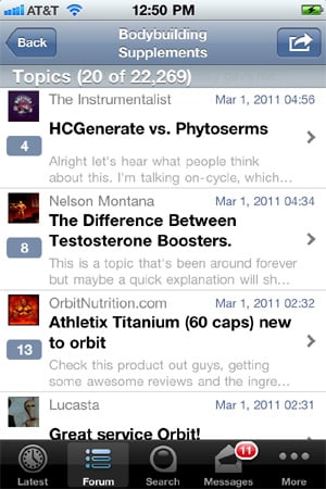 Elite Fitness Anabolic Steroids iPhone App