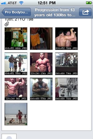 EliteFitness.com Bodybuilding iPhone App