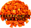 Freeze dried tomatoes