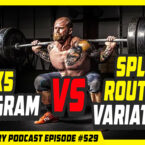 Evolutionary.org 529 - 5X5 program vs split routine variations split routine
