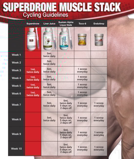 Superdrone Cycling Guidlines