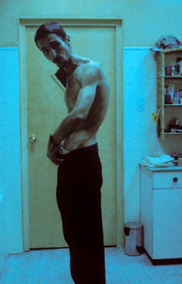 Christiam Bale in The Machinist