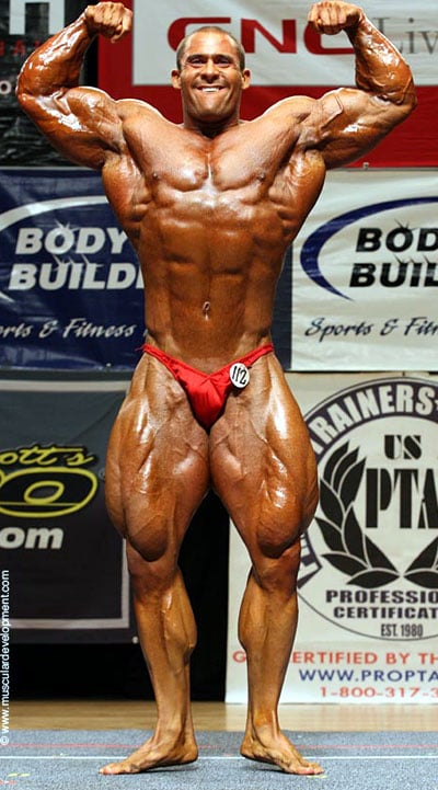 Bodybuilder Trey Brewer