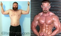 Fitness Challenge Before After Pic