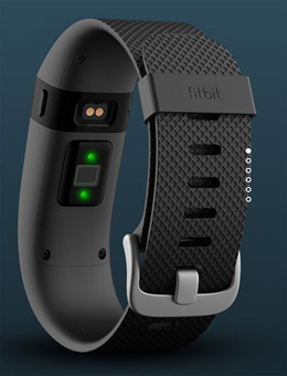 Fitbit Charge HR Sensors